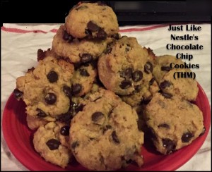 Just Like Nestle's Chocolate Chip Cookies THM